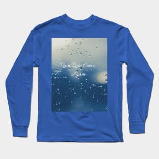 raindrops Long Sleeve T-Shirt